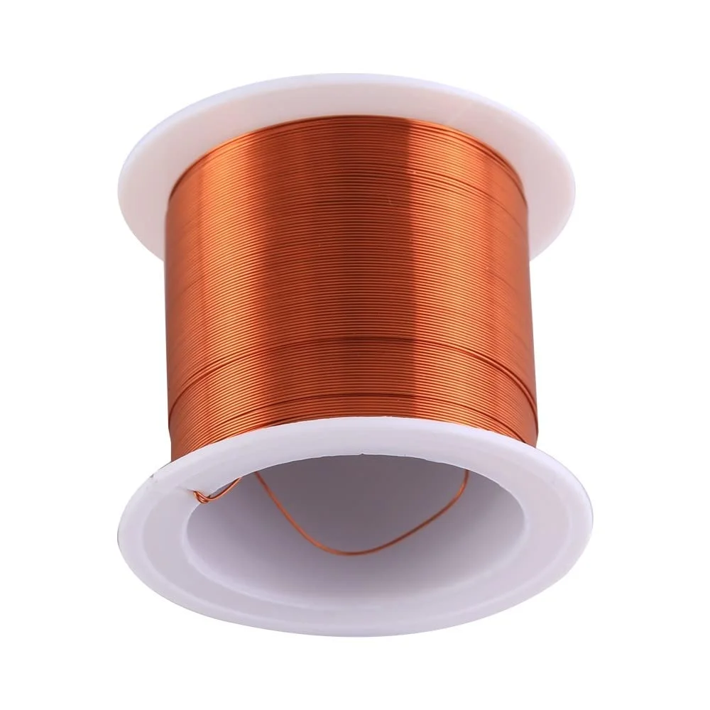 سیم مسی لعاب دار 0.3 میلی متری MiOYOOW، سیم مغناطیسی 40 متری انعطاف پذیر برای الکترونیک و DIY