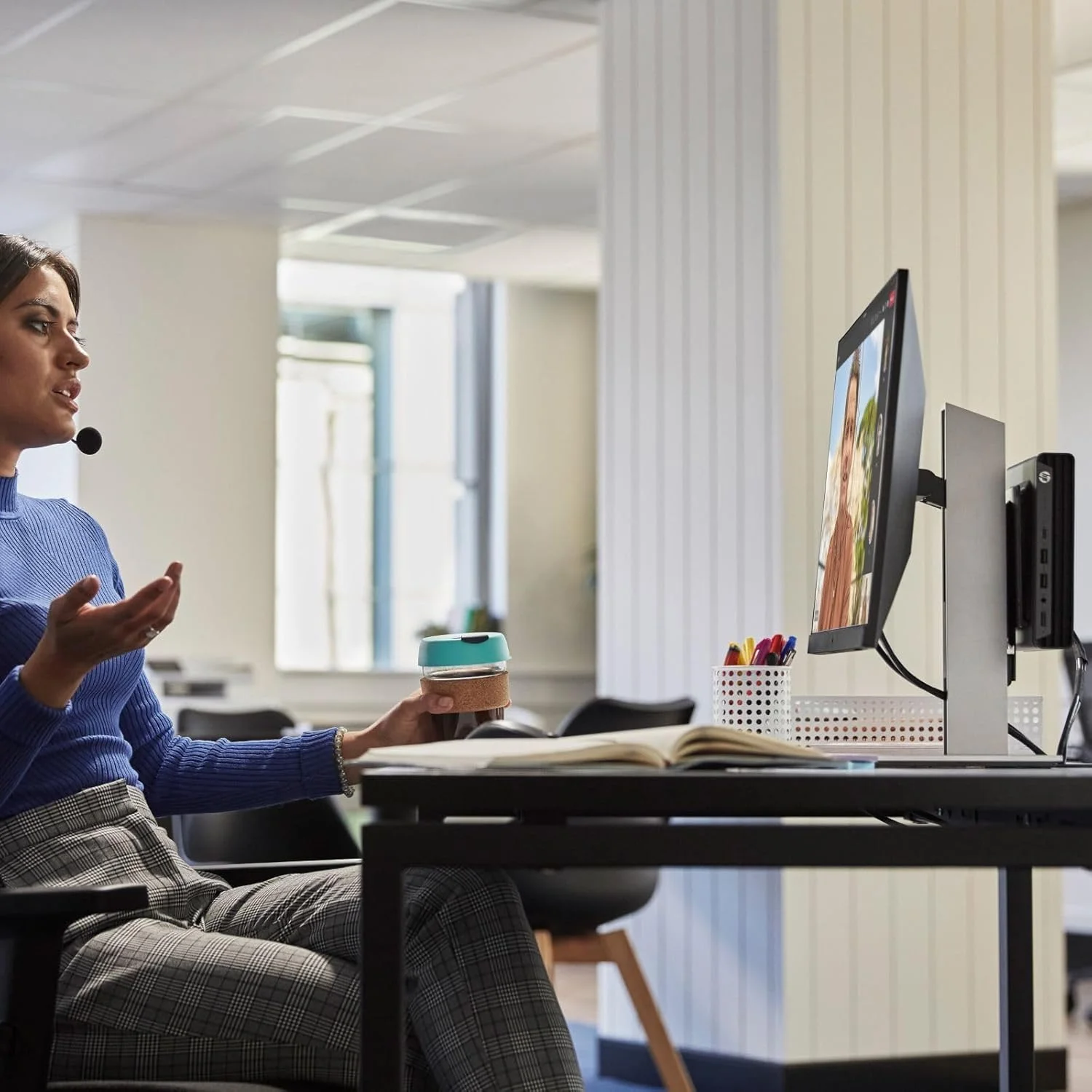 HP Inc. Pro Mini 400 G9 Core i5-14500T با 8 گیگابایت رم، 256 گیگابایت SSD و Win11Pro - 937T8EA