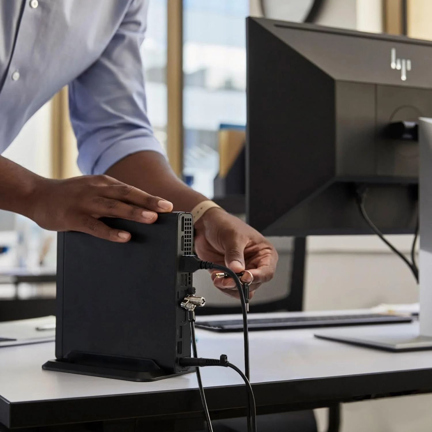 HP Inc. Pro Mini 400 G9 Core i5-14500T با 8 گیگابایت رم، 256 گیگابایت SSD و Win11Pro - 937T8EA