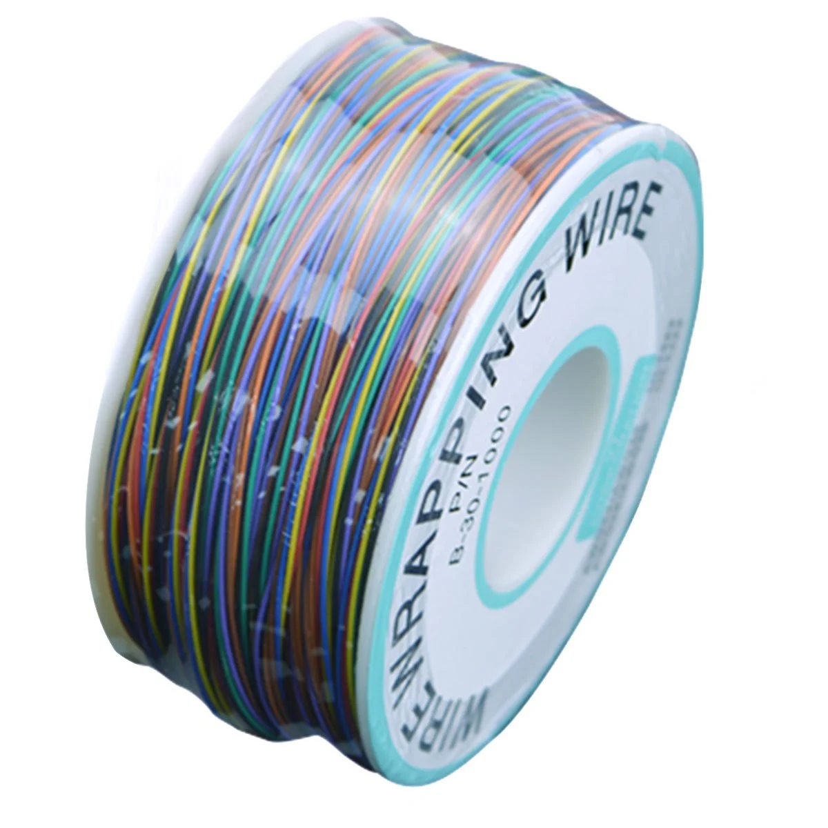 سیم مسی قلع اندود شده با روکش PVC سفید URBEST 305M برای لحیم کاری PCB، سیم پیچی 30AWG، کابل 105 درجه سانتیگراد (8 رنگ) سیم مسی قلع اندود شده با روکش PVC سفید URBEST 305M برای لحیم کاری PCB، سیم پیچی 30AWG، کابل 105 درجه سانتیگراد (8 رنگ)