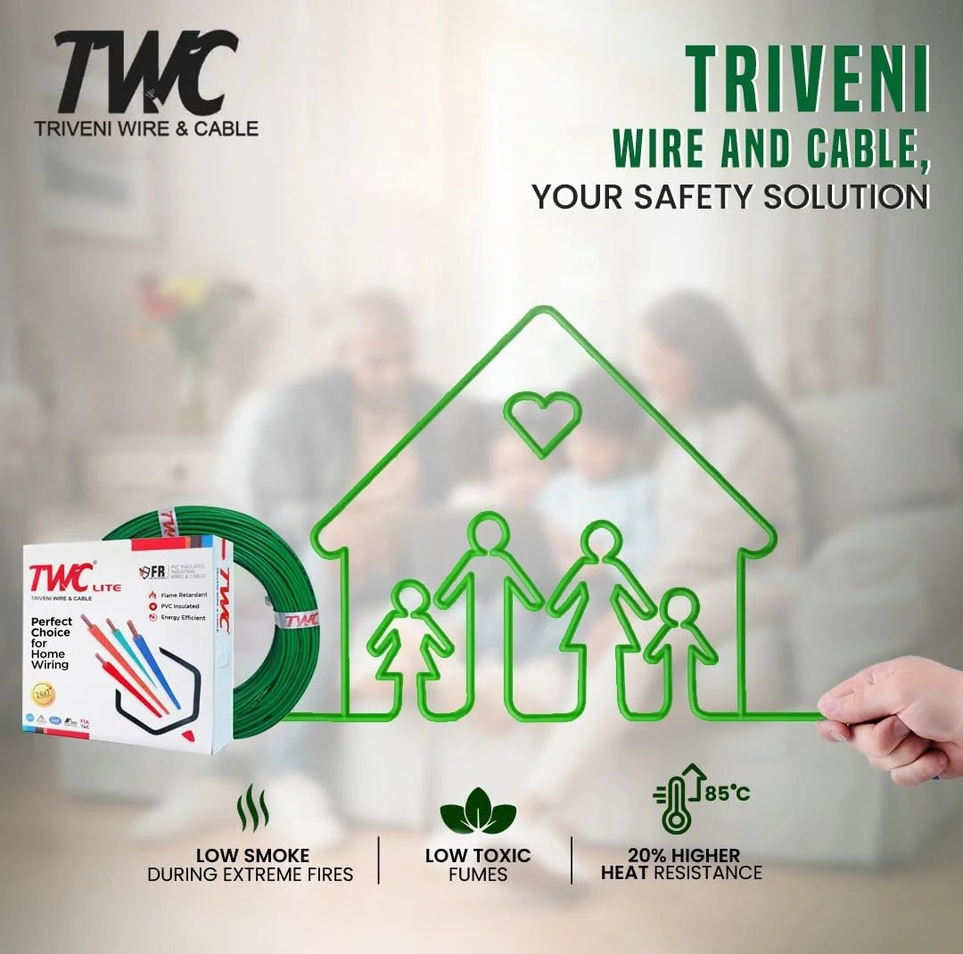 سیم برق تک رشته ای TWC Lite قرمز 1.5 میلی متر مربع 90 متری | سیم مسی | کابل بدون سرب مقاوم در برابر حرارت و شعله | سیم بدون هالوژن با دود کم برای سیم کشی برق خانگی و صنعتی سیم برق تک رشته ای TWC Lite قرمز 1.5 میلی متر مربع 90 متری | سیم مسی | کابل بدون سرب مقاوم در برابر حرارت و شعله | سیم بدون هالوژن با دود کم برای سیم کشی برق خانگی و صنعتی