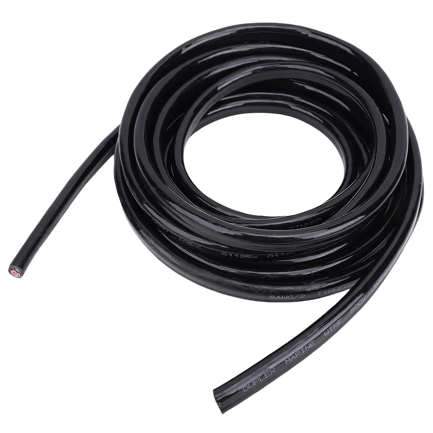 سیم دریایی Tihebeyan، سیم مسی درجه 8 AWG بدون اکسیژن برای قایق، خودرو، RV، خورشیدی با مس قلع اندود شده ضد آب و ضد آفتاب (3 متر) سیم دریایی Tihebeyan، سیم مسی درجه 8 AWG بدون اکسیژن برای قایق، خودرو، RV، خورشیدی با مس قلع اندود شده ضد آب و ضد آفتاب (3 متر)