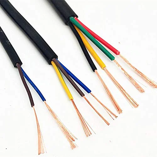 TOOLAE - Improv - سیم برق 5 متری RVV با سیم مسی 24 AWG 22 AWG 20 АWG با 2/3/4/5/6/7/8 هسته، کابل الکتریکی RVV با روکش نرم مشکی (20AWG 6C 5متری) TOOLAE - Improv - سیم برق 5 متری RVV با سیم مسی 24 AWG 22 AWG 20 АWG با 2/3/4/5/6/7/8 هسته، کابل الکتریکی RVV با روکش نرم مشکی (20AWG 6C 5متری)