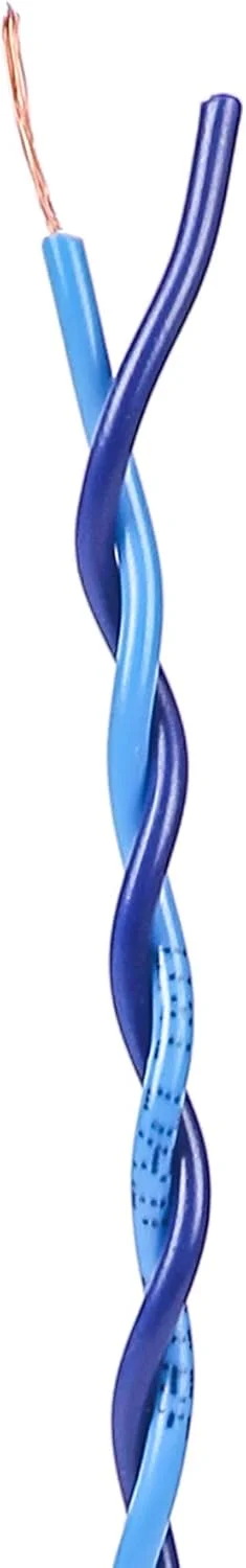 سیم و کابل مسی انعطاف پذیر دو هسته ای OXCORD 20/76 برای اتصالات خانگی و صنعتی (15 متر) 49 فوت