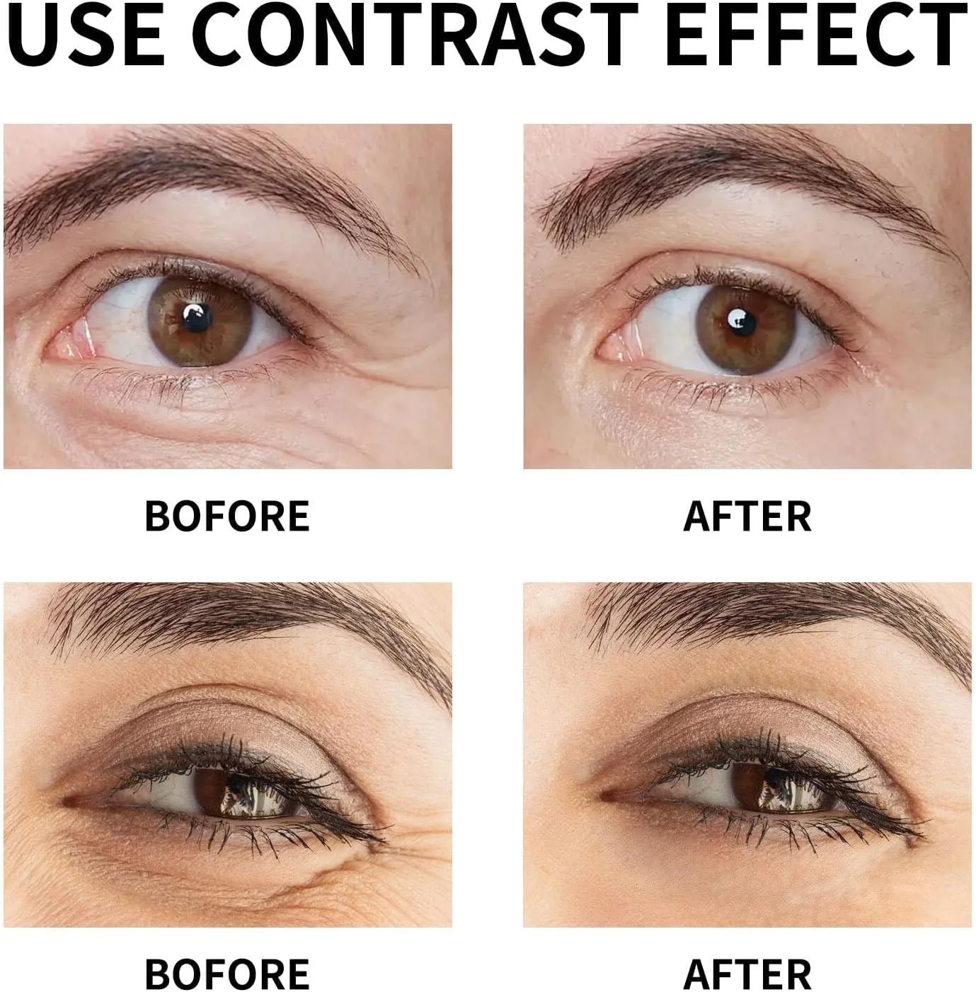 کرم دور چشم آزونی برای تیرگی و پف، کرم ضد چروک دور چشم، سفت کننده و لیفتینگ، ضد پیری، صاف کننده خطوط ریز، مرطوب کننده عمیق، تسکین دهنده پیری زیر چشم، کاهش دهنده پف زیر چشم