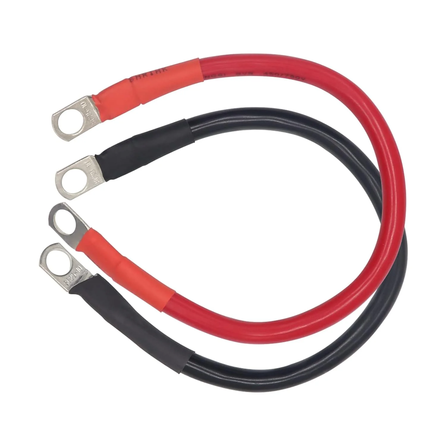 کابل باتری قدرتمند گیج 4 AWG با سیم اتصال زمین ساخته شده از مس رزینی، جریان 150 آمپر، طول 30 سانتی متر کابل باتری قدرتمند گیج 4 AWG با سیم اتصال زمین ساخته شده از مس رزینی، جریان 150 آمپر، طول 30 سانتی متر