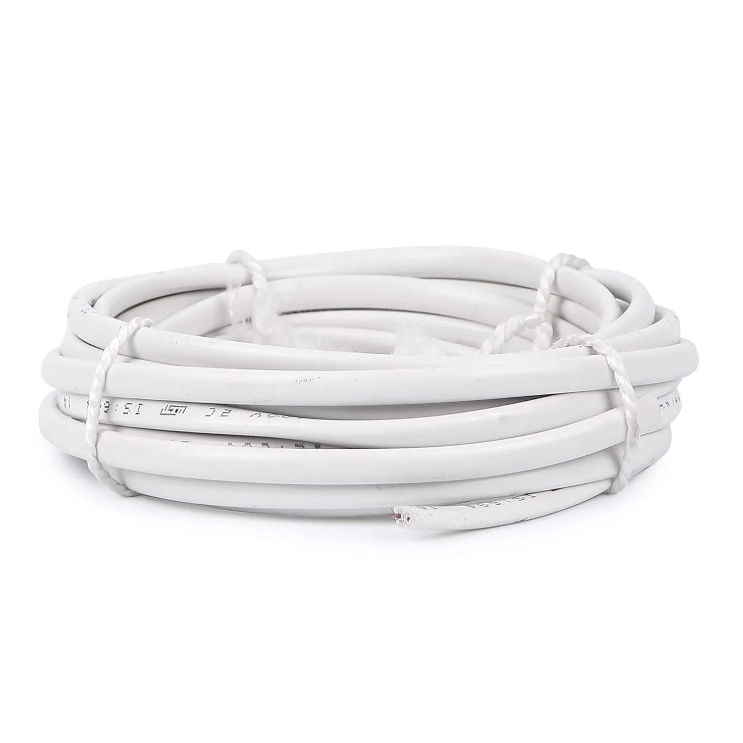 سیم و کابل مسی دو رشته تخت OXCOR D، 1 میلی متر، 9 متر برای اتصالات الکتریکی خانگی و صنعتی تا 1100 ولت