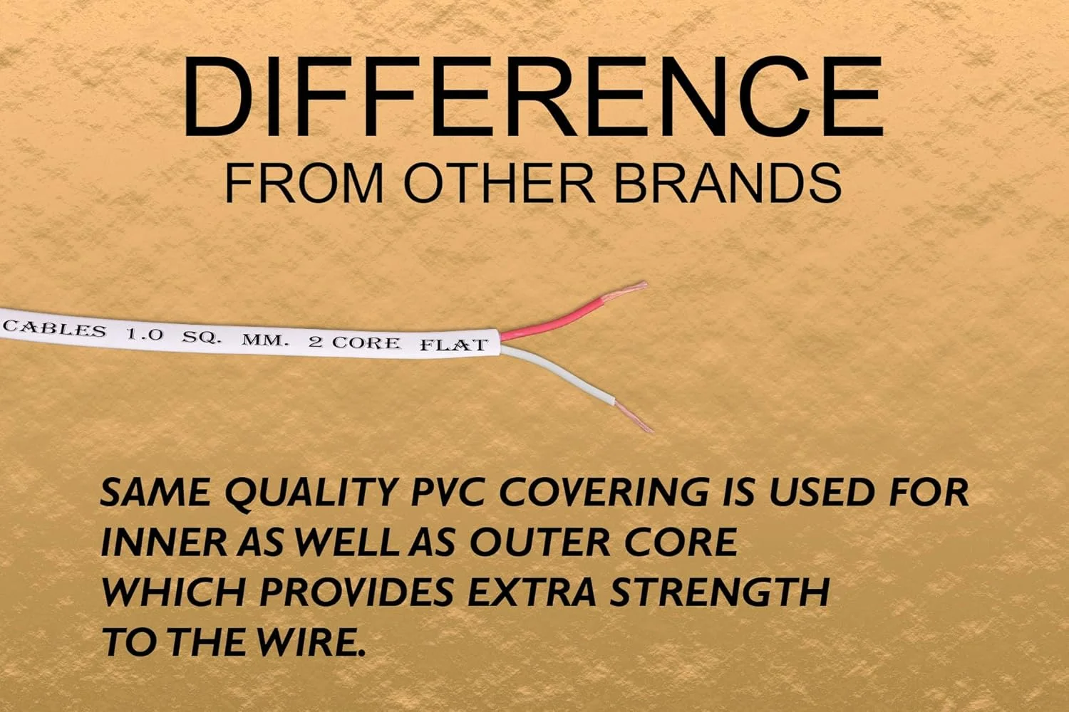 سیم و کابل دو رشته ای تخت 1.0 میلی متری با عایق PVC دو لایه (سفید) (30 متر)