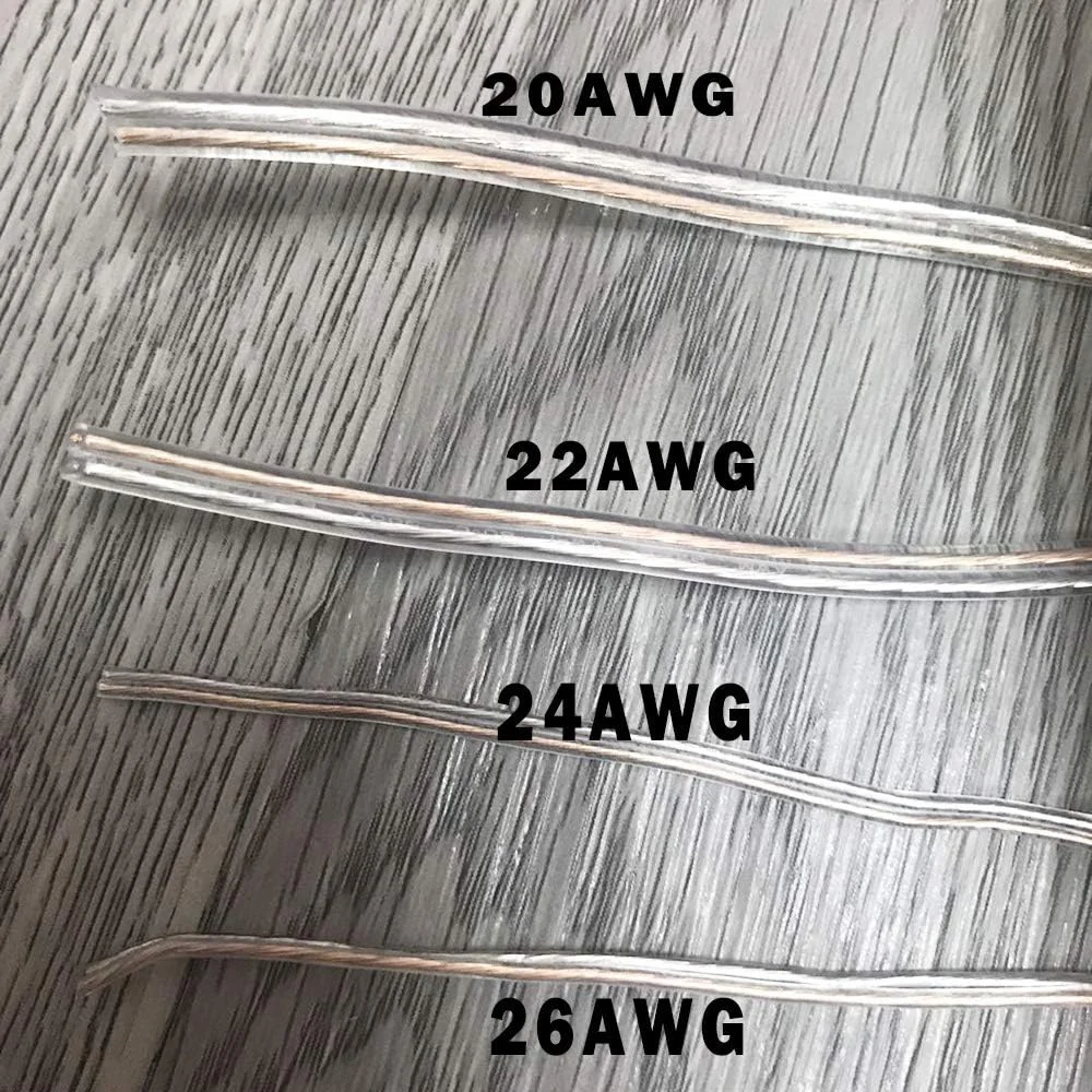 AETOOL - Improv - کابل نواری تخت 2 پین 24awg سیم شفاف مقاوم در برابر خش کابل برق موازی PVC 2.8 میلی متری صفحه نمایش LED (100 متر) AETOOL - Improv - کابل نواری تخت 2 پین 24awg سیم شفاف مقاوم در برابر خش کابل برق موازی PVC 2.8 میلی متری صفحه نمایش LED (100 متر)