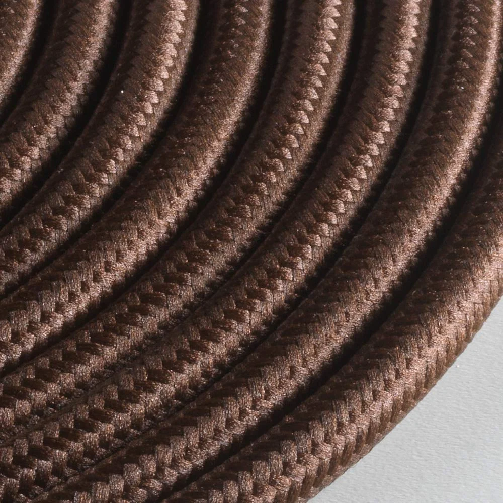 کابل پارچه ای گرد لایت Klartext برای روشنایی، 3 × 0.75 میلی متر، قهوه ای، 3 متر. توجه: کابل ارت موجود است! حداکثر ایمنی ضد شوک! کابل پارچه ای گرد لایت Klartext برای روشنایی، 3 × 0.75 میلی متر، قهوه ای، 3 متر. توجه: کابل ارت موجود است! حداکثر ایمنی ضد شوک!