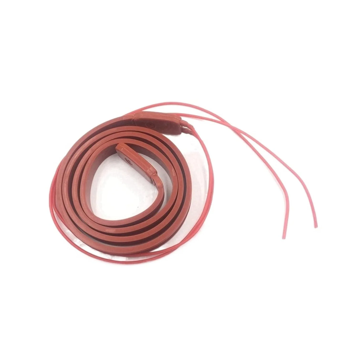 سیم محافظ کابل ZDmalt 1 متری 25 میلی متری سیم گرمایش خودرو لوله آب خشک 220 ولت نوار لاستیکی ضد آب برای صفحه پد حرارتی سیلیکونی 1 متری سیم اتصال به زمین (رنگ: 220 ولت 1 متر، اندازه: عرض 25 میلی متر)