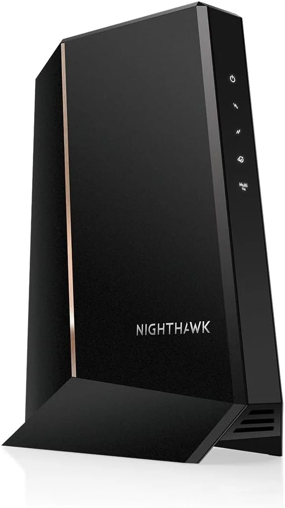 مودم کابلی چند گیگابیتی NETGEAR Nighthawk (CM2000) - سازگار با تمام ارائه دهندگان کابل از جمله Xfinity، Spectrum، Cox - برای طرح های کابلی تا 2.5 گیگابیت بر ثانیه - DOCSIS 3.1