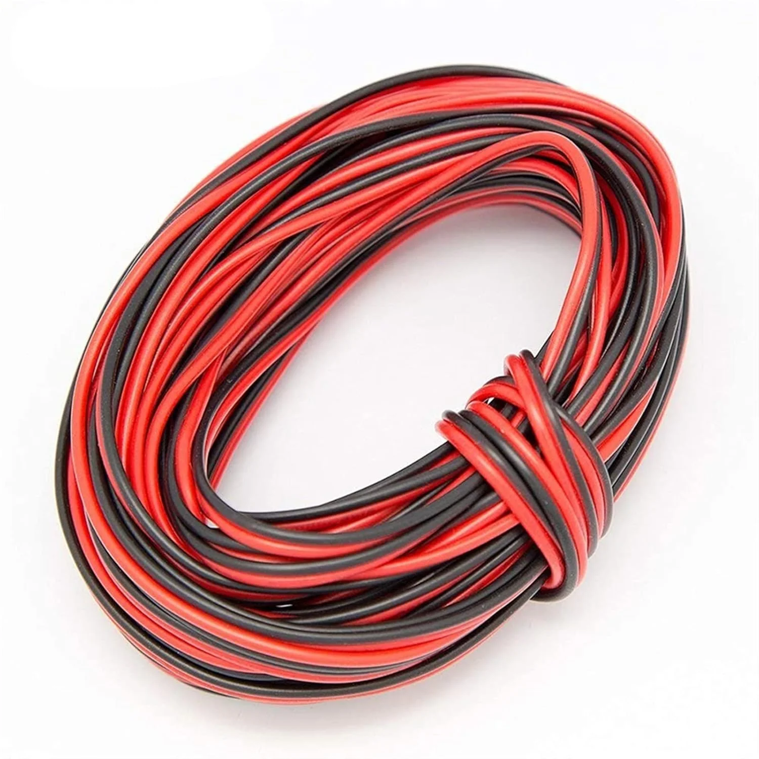 کابل محافظ LED DIY، کابل افزایش طول UL1007 22AWG، سیم برق 2 پین 22 AWG با عایق PVC، مس قلع اندود شده، سیم سیلیکونی 5 متر مشکی + 5 متر سیم قرمز اتصال به زمین کابل محافظ LED DIY، کابل افزایش طول UL1007 22AWG، سیم برق 2 پین 22 AWG با عایق PVC، مس قلع اندود شده، سیم سیلیکونی 5 متر مشکی + 5 متر سیم قرمز اتصال به زمین