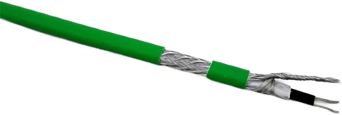 کابل گرمایشی محافظ با اتصال برای ورود به لوله 220 ولت 17 وات نصب داخل لوله های آب سیم ارت (اندازه: 10 متر)