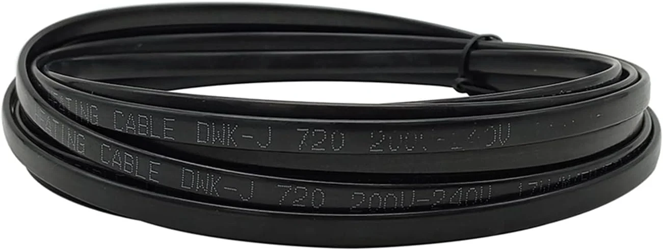 کابل محافظتی ZDmalt 220 ولت برای لوله آب خورشیدی، کابل گرمایشی ضد یخ، بخاری برقی خود تنظیم شونده، سیم اتصال به زمین (اندازه: 5 متر) کابل محافظتی ZDmalt 220 ولت برای لوله آب خورشیدی، کابل گرمایشی ضد یخ، بخاری برقی خود تنظیم شونده، سیم اتصال به زمین (اندازه: 5 متر)