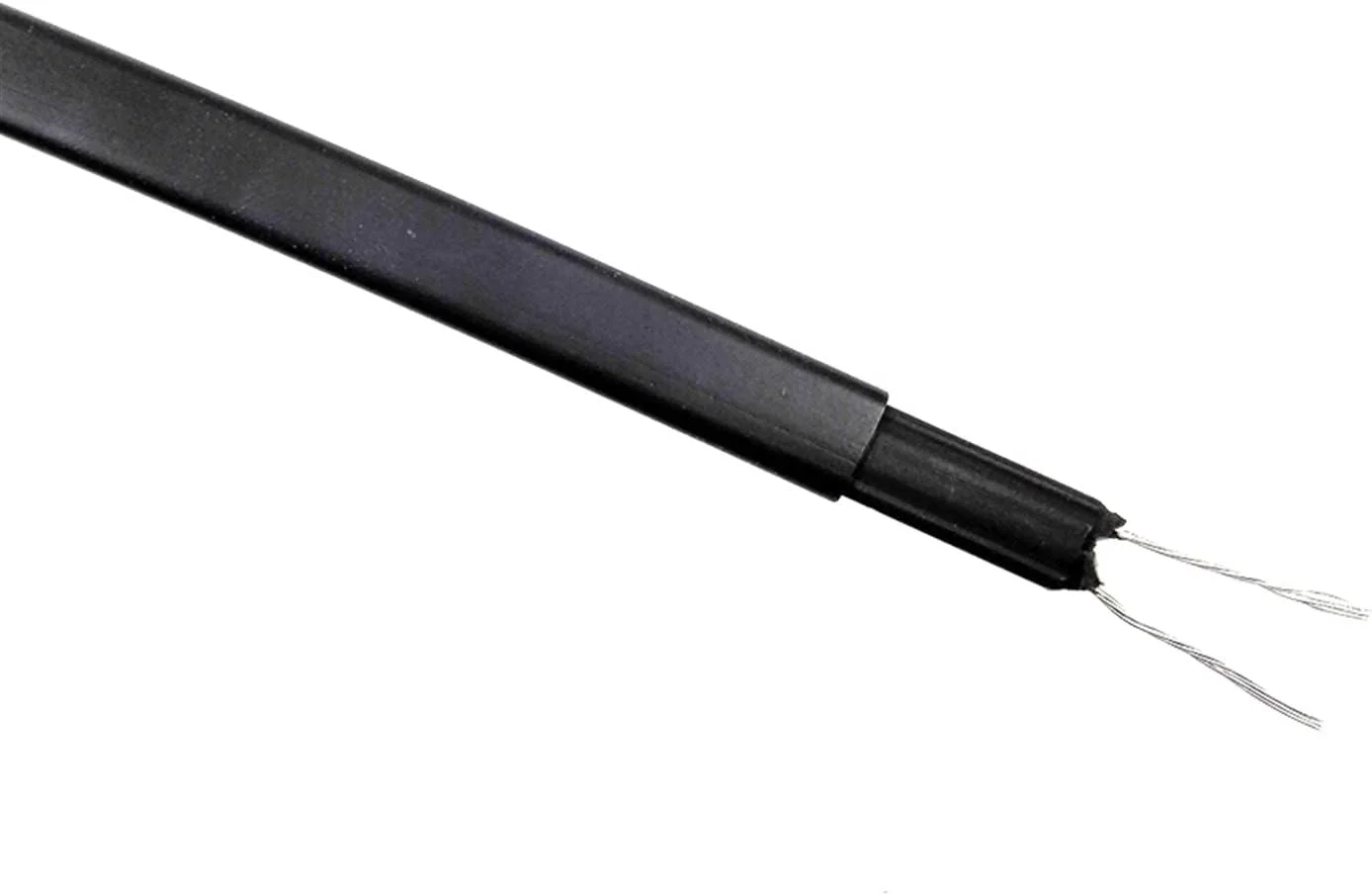 کابل محافظ 220 ولت ضد یخ سیم گرم، 1-100 متر 20 وات بر متر محافظت از یخ زدگی لوله، کابل گرمایش خود تنظیم شونده سیم اتصال به زمین (رنگ: 20 متر)