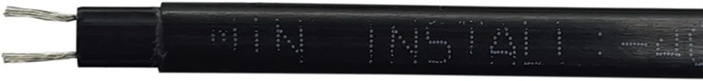 کابل محافظتی ZDmalt 220 ولت برای لوله آب خورشیدی، کابل گرمایشی ضد یخ، بخاری برقی خود تنظیم شونده، سیم اتصال به زمین (اندازه: 5 متر)