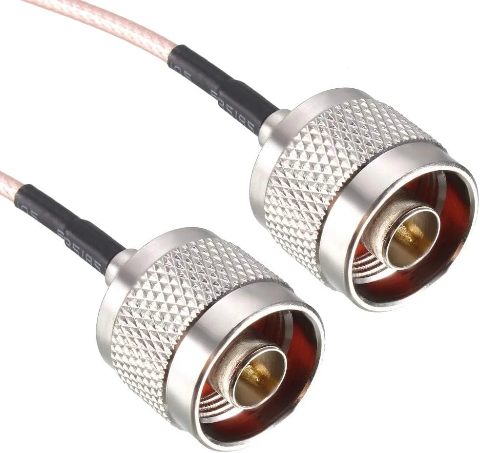 کابل کواکسیال N نر به N نر RG316 با تلفات بسیار کم، 0.3 متر کابل کواکسیال N نر به N نر RG316 با تلفات بسیار کم، 0.3 متر