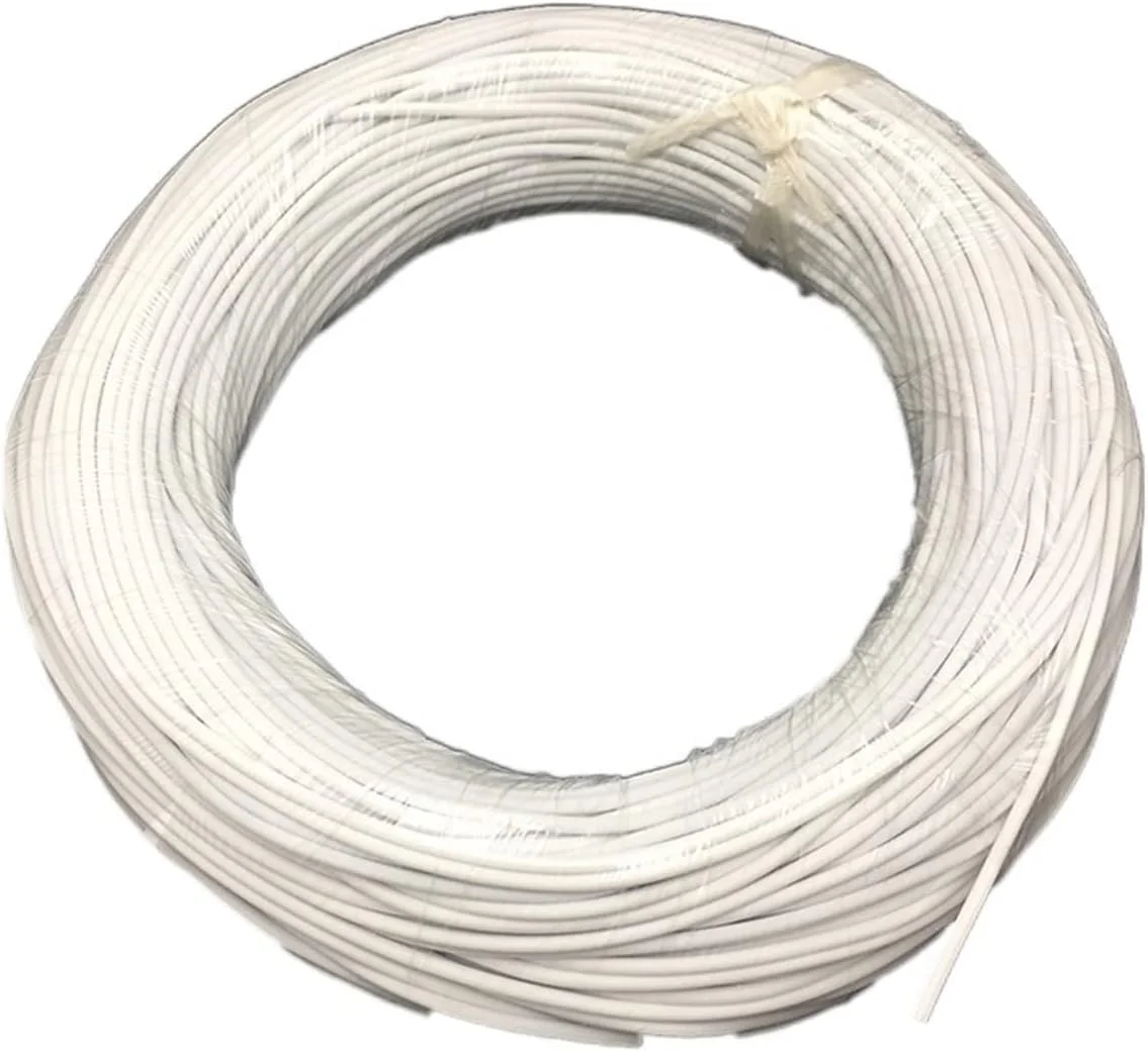 کابل محافظ سیم گرمایشی لاستیک سیلیکونی صندلی خودرو 5 ولت 12 ولت 24 ولت 36 ولت 48 ولت برای پتو برقی، پد گرمایشی، زیرانداز، سیم اتصال به زمین لباس (رنگ: 120 اهم، اندازه: 100 متر)