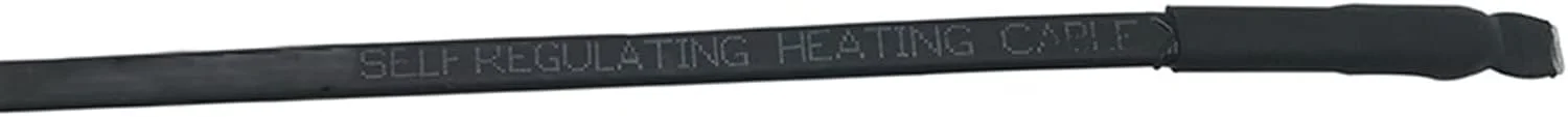 کابل محافظ 12 ولت، کابل گرمایشی خود تنظیم شونده، سیم سرد متصل، قابل استفاده با عایق PE، بخاری PTC ولتاژ پایین، سیم اتصال به زمین (رنگ: 12 ولت 3.0 متر)
