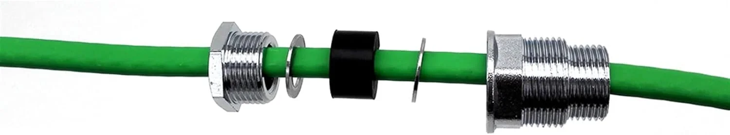 کابل گرمایشی محافظ با اتصال برای ورود به لوله 220 ولت 17 وات کابل گرمایش الکتریکی برای نصب داخل لوله آب سیم اتصال به زمین (اندازه: 4 متر)