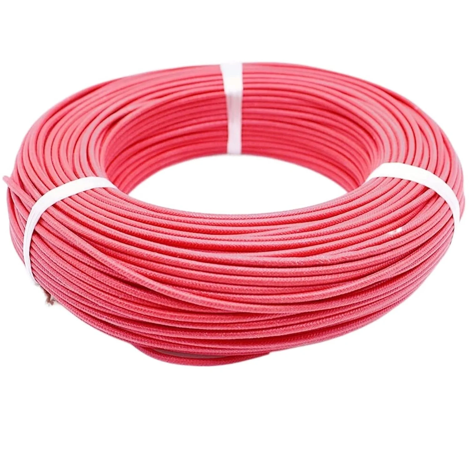 کابل محافظ 10 متری بافته شده از الیاف شیشه ای، مقاوم در برابر حرارت، سیلیکونی با دمای بالا، مقاوم در برابر سایش، سیم مقاوم در برابر آتش، سیم ارت (رنگ: سبز، اندازه: 0.5mm 20awg) کابل محافظ 10 متری بافته شده از الیاف شیشه ای، مقاوم در برابر حرارت، سیلیکونی با دمای بالا، مقاوم در برابر سایش، سیم مقاوم در برابر آتش، سیم ارت (رنگ: سبز، اندازه: 0.5mm 20awg)