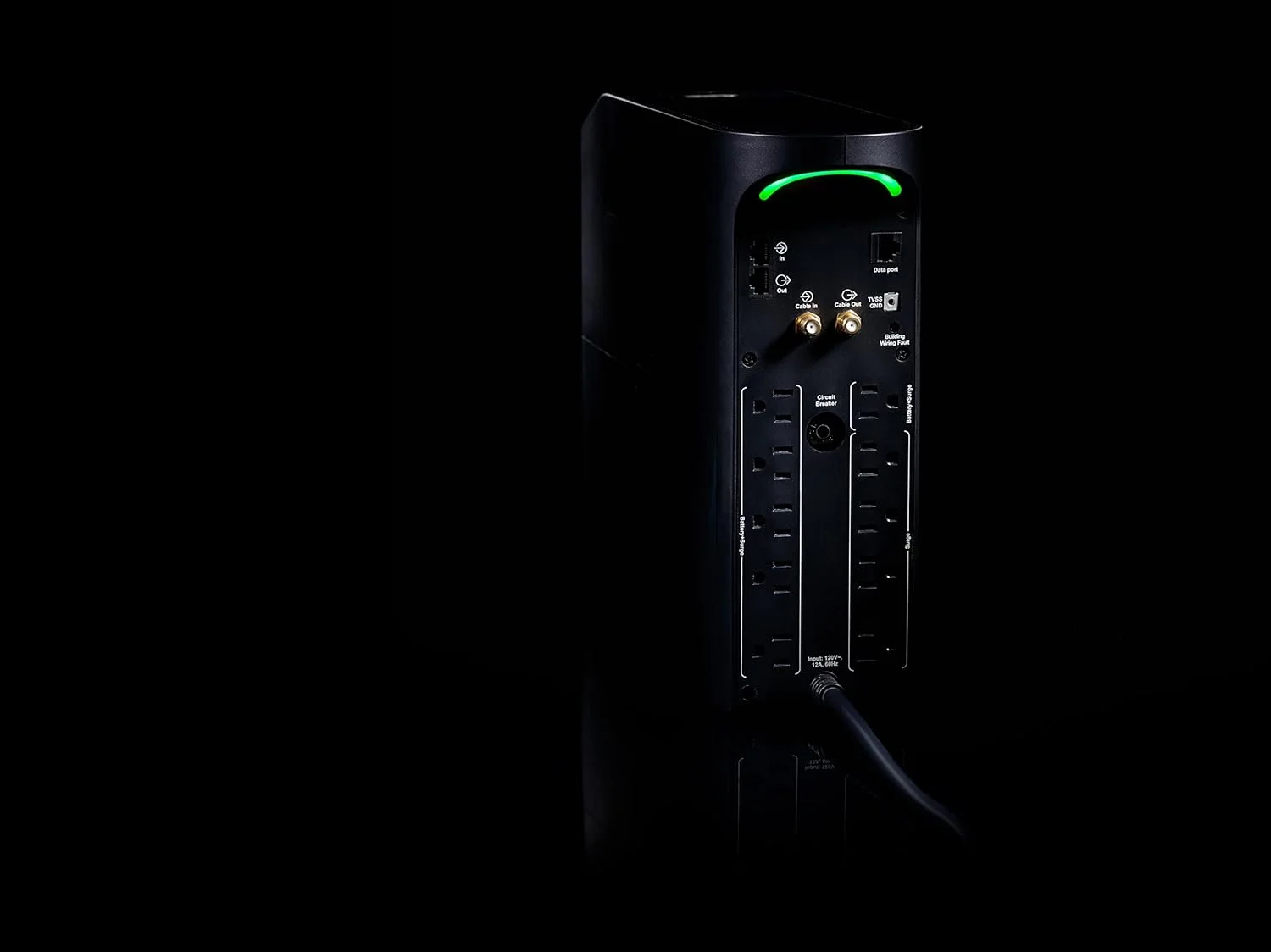 منبع تغذیه پشتیبان APC Back-UPS Pro Gaming، 1500VA موج سینوسی، شارژ USB-C و AVR، BGM1500B-US منبع تغذیه پشتیبان APC Back-UPS Pro Gaming، 1500VA موج سینوسی، شارژ USB-C و AVR، BGM1500B-US