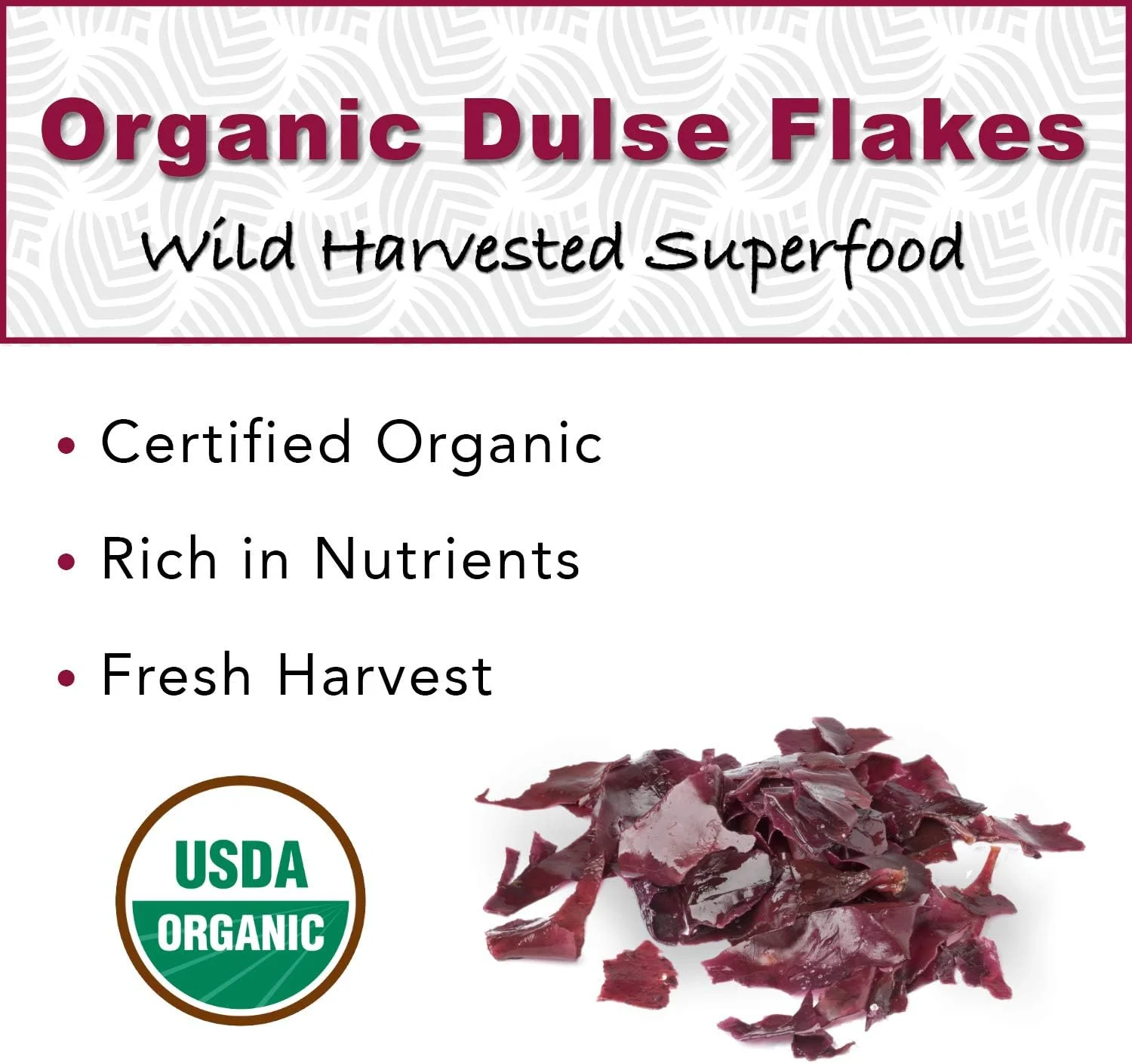 پرک های دلس ارگانیک - خشک شده در آفتاب، دست ساز، دلس آتلانتیک شمالی - پالماریا پالماتا (113 گرم) پرک های دلس ارگانیک - خشک شده در آفتاب، دست ساز، دلس آتلانتیک شمالی - پالماریا پالماتا (113 گرم)