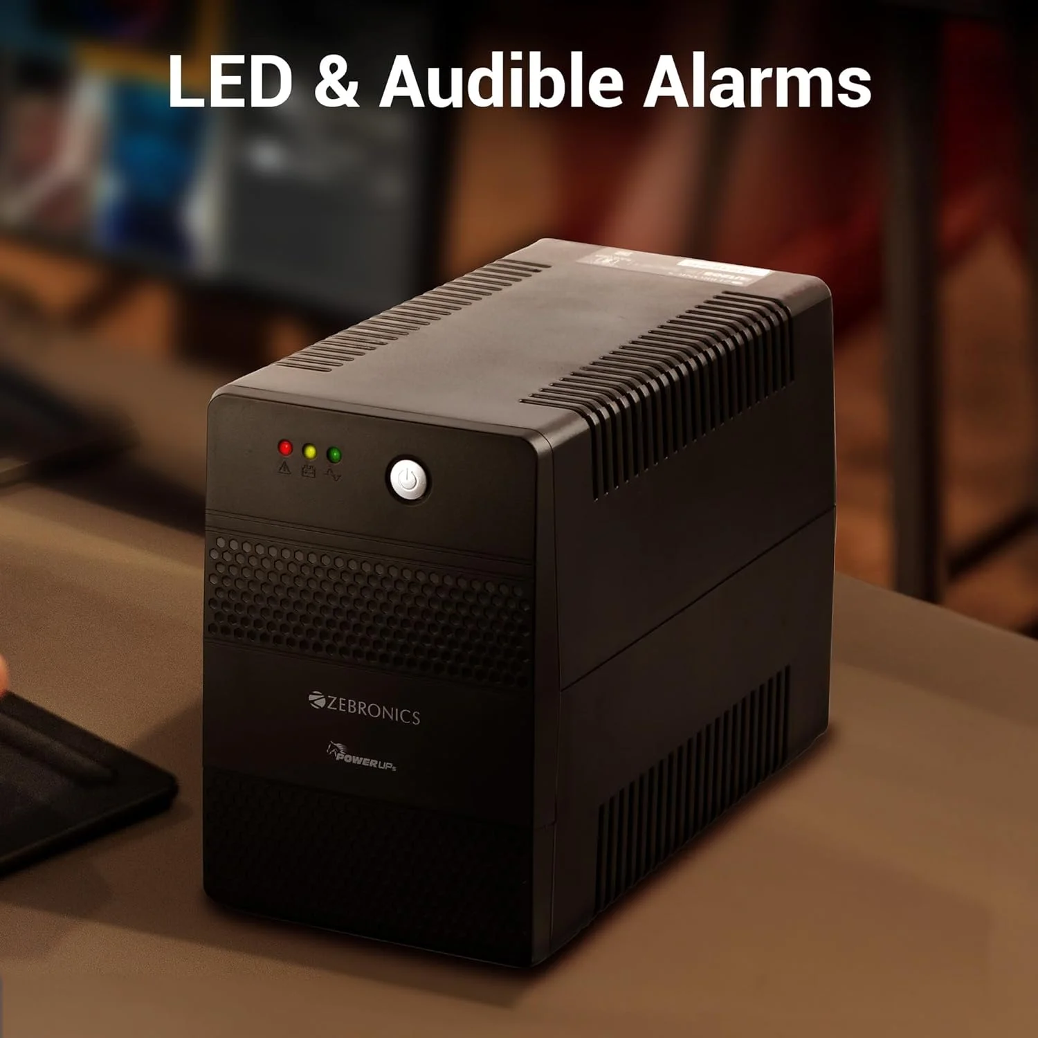 یو پی اس مبتنی بر میکروکنترلر زبرونیکس U1205 با توان تا 1000VA | 600W، تقویت دوگانه، تنظیم خودکار ولتاژ، محافظت در برابر اضافه بار، راه اندازی مجدد خودکار، سازگار با ژنراتور، برای کامپیوترهای اداری | کامپیوتر خانگی یو پی اس مبتنی بر میکروکنترلر زبرونیکس U1205 با توان تا 1000VA | 600W، تقویت دوگانه، تنظیم خودکار ولتاژ، محافظت در برابر اضافه بار، راه اندازی مجدد خودکار، سازگار با ژنراتور، برای کامپیوترهای اداری | کامپیوتر خانگی