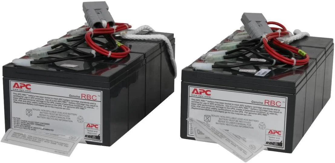 واحد باتری جایگزین یو پی اس RBC12 شامل 2 سلول باتری جداگانه است