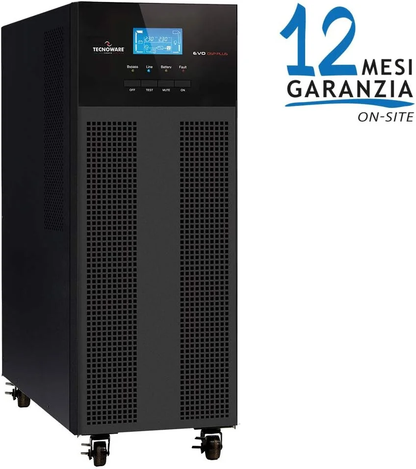 منبع تغذیه بدون وقفه تکنوور پاور سیستمز EVO DSP PLUS 6.0 MM HE - PF 0.9 با 12 باتری 12VDC 9AH