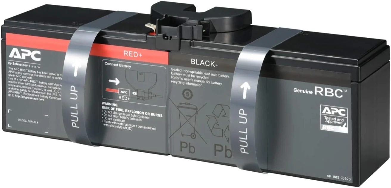 کارتریج باتری جایگزین APC مدل APCRBC163، برای UPS مدل BR1500MS و برخی دیگر