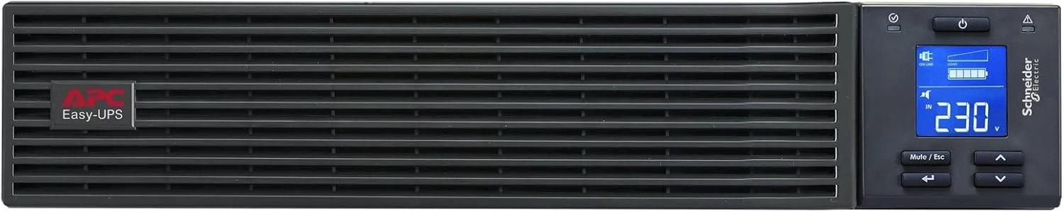 منبع تغذیه بدون وقفه APC Easy UPS SRV RM 2000VA 230V به همراه کیت نصب ریل منبع تغذیه بدون وقفه APC Easy UPS SRV RM 2000VA 230V به همراه کیت نصب ریل