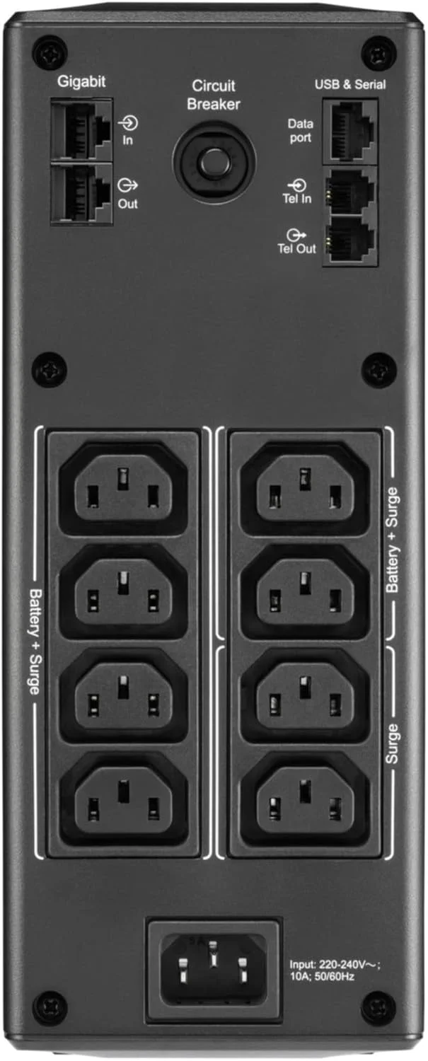 ای پی سی بک آپ پرو بی آر ۱۳۰۰ وی ای، ۸ خروجی، ای وی آر، رابط ال سی دی ای پی سی بک آپ پرو بی آر ۱۳۰۰ وی ای، ۸ خروجی، ای وی آر، رابط ال سی دی