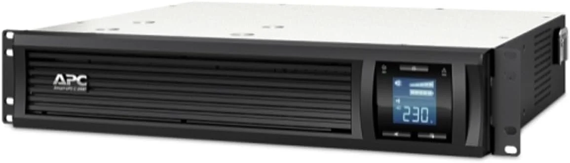منبع تغذیه بدون وقفه APC Smart-UPS C 2000VA LCD RM 2U 230V - SMC2000I-2U منبع تغذیه بدون وقفه APC Smart-UPS C 2000VA LCD RM 2U 230V - SMC2000I-2U