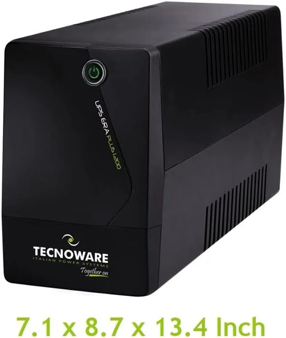 منبع تغذیه بدون وقفه تکنوور مدل ERA PLUS 800 TOGETHER ON - دارای 2 پریز خروجی یونیورسال - توان 800 ولت آمپر منبع تغذیه بدون وقفه تکنوور مدل ERA PLUS 800 TOGETHER ON - دارای 2 پریز خروجی یونیورسال - توان 800 ولت آمپر