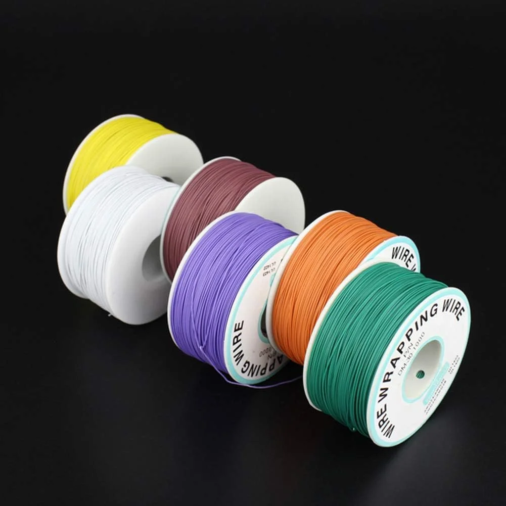 سیم روکش دار YXQ با قطر 0.25 میلی متر، قرمز، 305 متر، 30AWG، نوع قلع اندود شده مسی سیم روکش دار YXQ با قطر 0.25 میلی متر، قرمز، 305 متر، 30AWG، نوع قلع اندود شده مسی