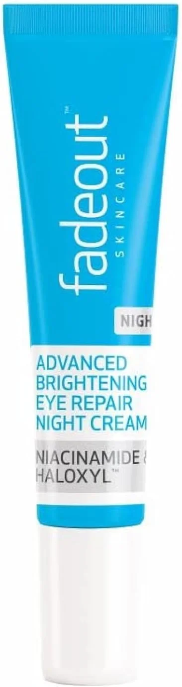 کرم شب ترمیم کننده و روشن کننده پیشرفته دور چشم فیداوت، 15 میلی لیتر حاوی نیاسینامید و هالوکسيل | کمک به کاهش ظاهر حلقه های تیره و چروک کرم شب ترمیم کننده و روشن کننده پیشرفته دور چشم فیداوت، 15 میلی لیتر حاوی نیاسینامید و هالوکسيل | کمک به کاهش ظاهر حلقه های تیره و چروک