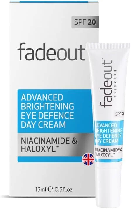 کرم روز دور چشم روشن کننده پیشرفته Fade Out - SPF 20 - روشن و یکنواخت کننده پوست - کاهش ظاهر حلقه های تیره - محافظت در برابر UVA/UVB - روشن کننده ناحیه زیر چشم - جذب سریع - 15 میلی لیتر کرم روز دور چشم روشن کننده پیشرفته Fade Out - SPF 20 - روشن و یکنواخت کننده پوست - کاهش ظاهر حلقه های تیره - محافظت در برابر UVA/UVB - روشن کننده ناحیه زیر چشم - جذب سریع - 15 میلی لیتر