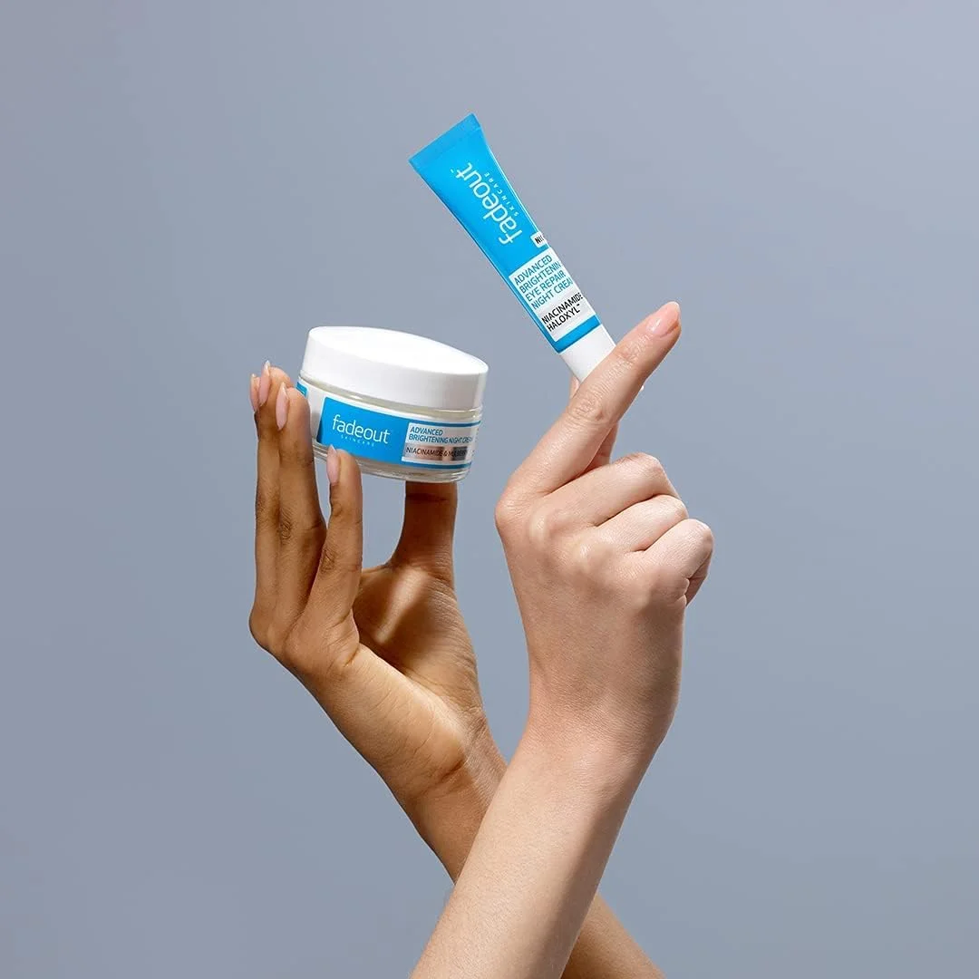 کرم شب ترمیم کننده و روشن کننده پیشرفته دور چشم فیداوت، 15 میلی لیتر حاوی نیاسینامید و هالوکسيل | کمک به کاهش ظاهر حلقه های تیره و چروک کرم شب ترمیم کننده و روشن کننده پیشرفته دور چشم فیداوت، 15 میلی لیتر حاوی نیاسینامید و هالوکسيل | کمک به کاهش ظاهر حلقه های تیره و چروک