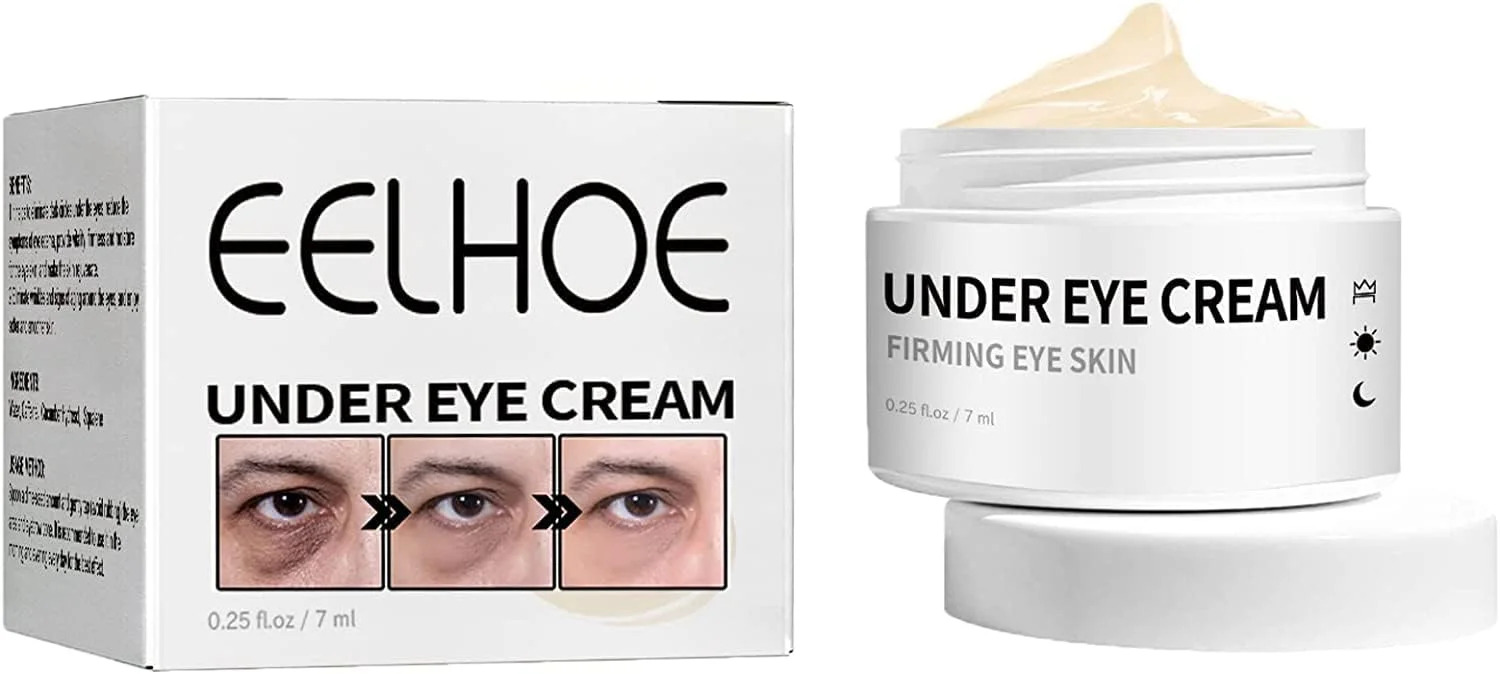 کرم دور چشم مردانه EELHOE، سفت کننده پوست دور چشم، کاهش خطوط، پف و تیرگی دور چشم، درمان دور چشم، رفع پف زیر چشم، صاف کننده عمیق خطوط (1 عدد) کرم دور چشم مردانه EELHOE، سفت کننده پوست دور چشم، کاهش خطوط، پف و تیرگی دور چشم، درمان دور چشم، رفع پف زیر چشم، صاف کننده عمیق خطوط (1 عدد)
