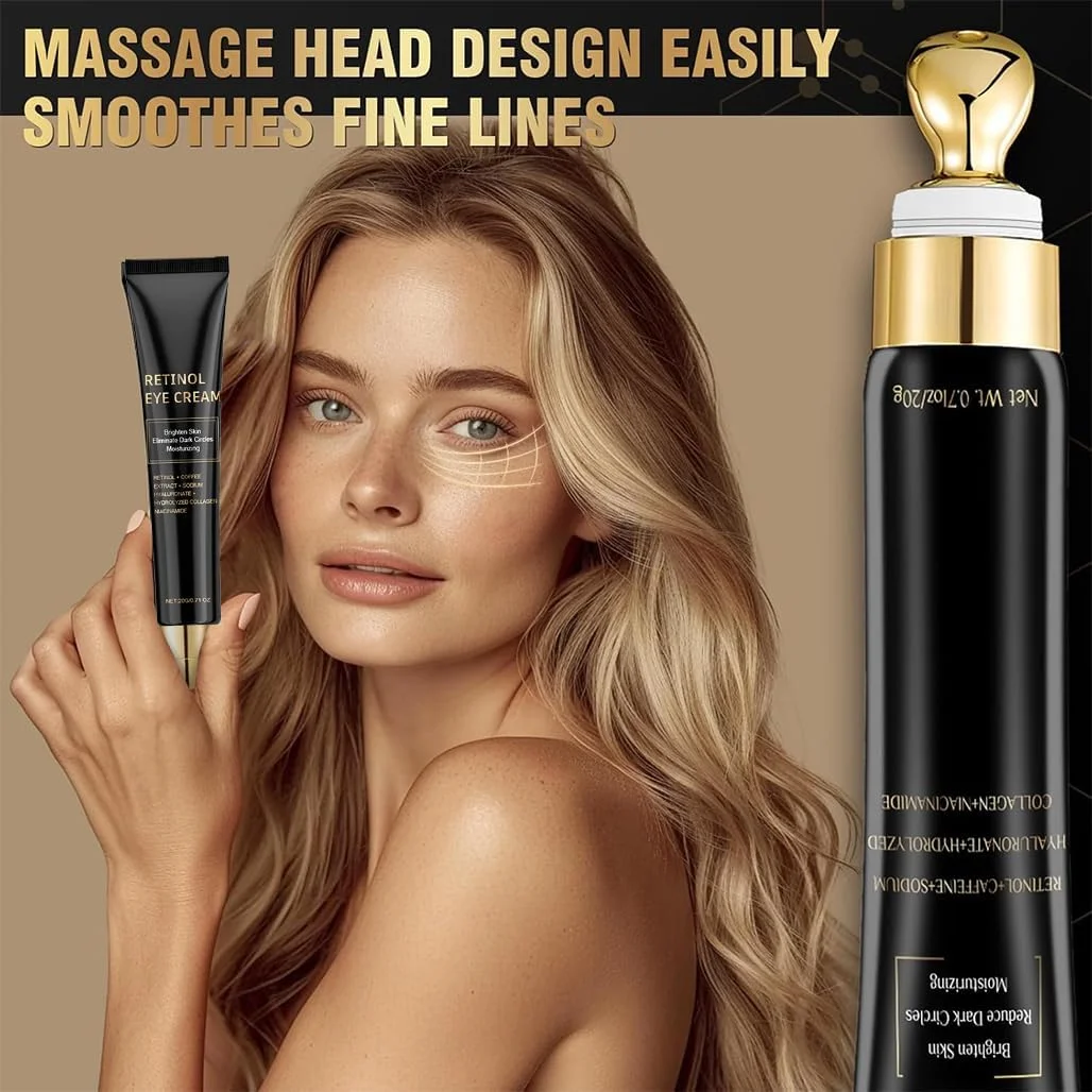 کرم دور چشم حاوی کافئین GraGra، کرم زیر چشم، رفع تیرگی و پف زیر چشم، کرم رفع کیسه زیر چشم، کرم ضد چروک دور چشم با غلتک 360 درجه، ضد چروک، روشن کننده کرم دور چشم حاوی کافئین GraGra، کرم زیر چشم، رفع تیرگی و پف زیر چشم، کرم رفع کیسه زیر چشم، کرم ضد چروک دور چشم با غلتک 360 درجه، ضد چروک، روشن کننده