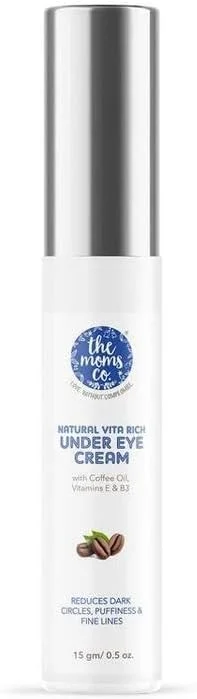 کرم دور چشم غنی از ویتامین طبیعی The Moms Co حجم 15 گرم کرم دور چشم غنی از ویتامین طبیعی The Moms Co حجم 15 گرم