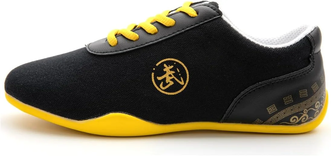 کفش های آموزش هنرهای رزمی تای چی کونگ فو چینی، مناسب برای آقایان و بانوان، کتانی و انعطاف پذیر، مدل پکن قدیمی