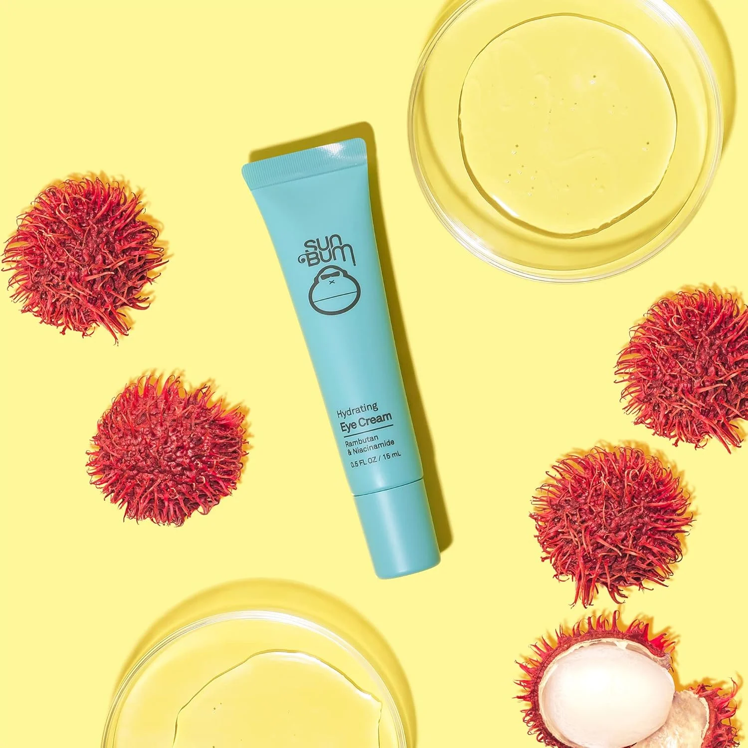 کرم آبرسان دور چشم سان بام | فرمول وگان و بدون تست حیوانی حاوی نیاسینامید برای پف و سیاهی دور چشم | 15 میلی لیتر کرم آبرسان دور چشم سان بام | فرمول وگان و بدون تست حیوانی حاوی نیاسینامید برای پف و سیاهی دور چشم | 15 میلی لیتر