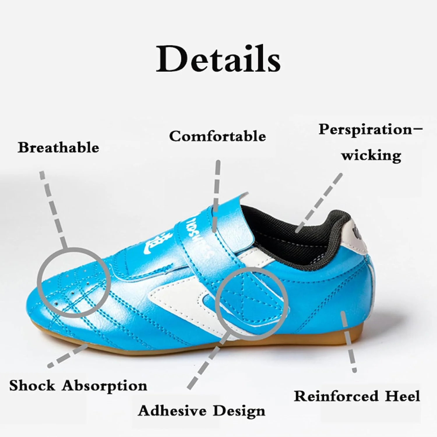 کفش ورزشی آموزش تکواندو، کفش کاراته بوکس، کفش تکواندو унисекс، خنک و خشک، تغییر شکل آسان نیست، تنفس پذیر، مقاوم در برابر سایش، برای تکواندو، بوکس، کاراته، کونگ فو و تای چی. کفش ورزشی آموزش تکواندو، کفش کاراته بوکس، کفش تکواندو унисекс، خنک و خشک، تغییر شکل آسان نیست، تنفس پذیر، مقاوم در برابر سایش، برای تکواندو، بوکس، کاراته، کونگ فو و تای چی.