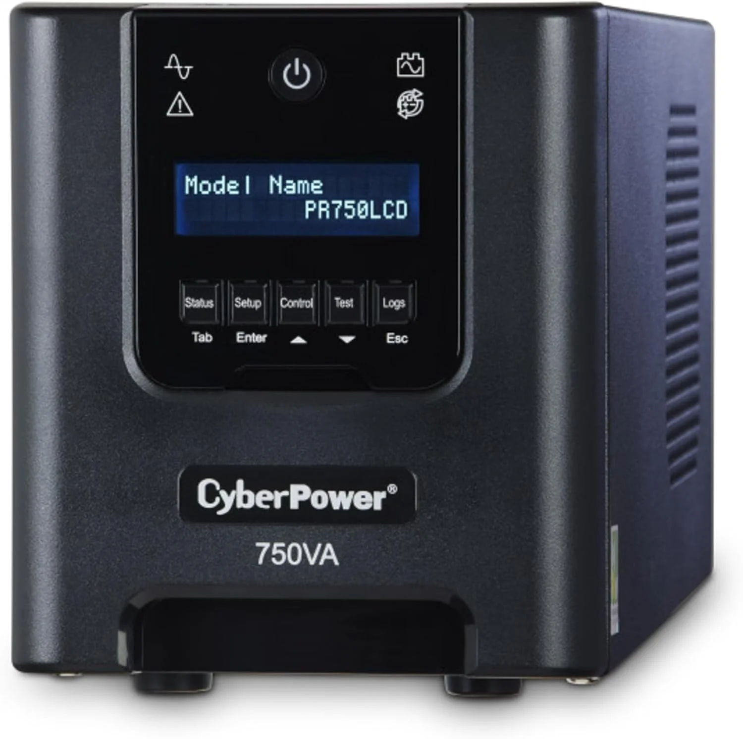 منبع تغذیه بدون وقفه سایبرپاور PR750LCD با ظرفیت 750VA و قابلیت برنامه هوشمند