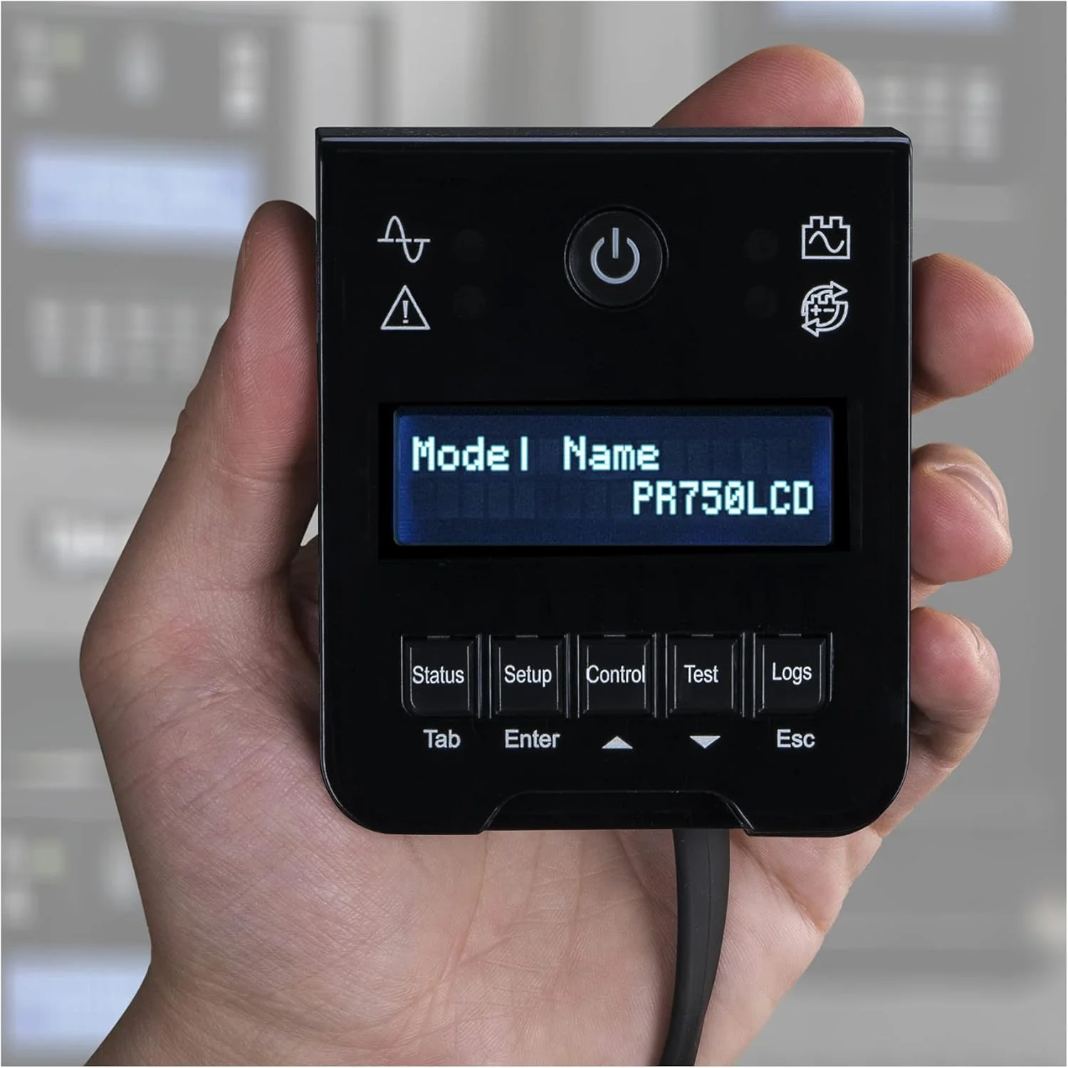 منبع تغذیه بدون وقفه سایبرپاور PR750LCD با ظرفیت 750VA و قابلیت برنامه هوشمند