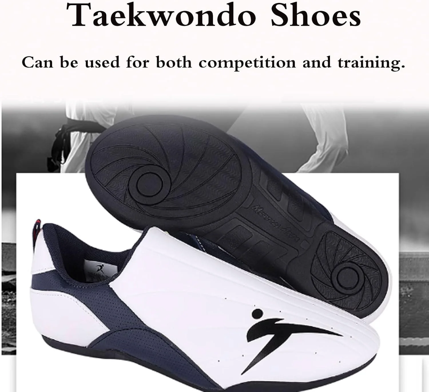 کفش ورزشی آموزش تکواندو Viaoragiosa، کفش تکواندو، کفش آموزش تکواندو، ضد لغزش، تنفسی، خنک و خشک، ضد ضربه، مقاوم در برابر سایش، برای تکواندو، بوکس، کاراته، کونگ فو و تای چی. کفش ورزشی آموزش تکواندو Viaoragiosa، کفش تکواندو، کفش آموزش تکواندو، ضد لغزش، تنفسی، خنک و خشک، ضد ضربه، مقاوم در برابر سایش، برای تکواندو، بوکس، کاراته، کونگ فو و تای چی.