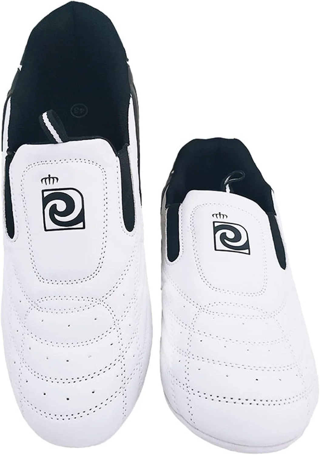 کفش ورزشی آموزش تکواندو، کفش کاراته بوکس، کفش تکواندو унисекс، تغییر شکل دادن آن آسان نیست، مقاوم در برابر سایش، تنفس پذیر، راحت، برای تکواندو، بوکس، کاراته، کونگ فو و تای چی.